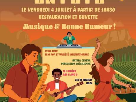 « Porte-de-Savoie en fête » le vendredi 4 juillet dès 18h30