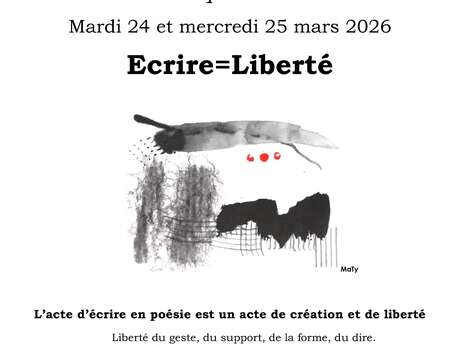 Atelier d'écriture dans le cadre du Printemps des Poètes