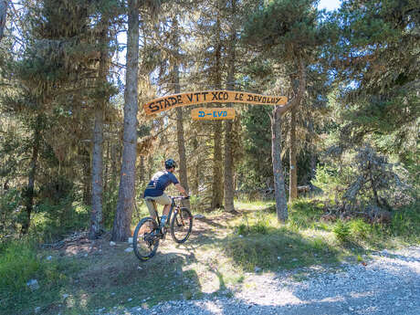 Stade XCO - circuit D-Easy (bleu)