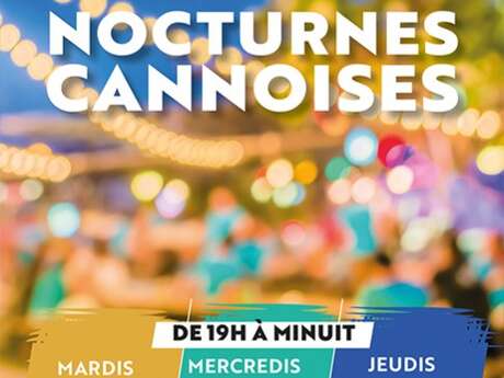 Les nocturnes cannoises - Marché de La Bocca