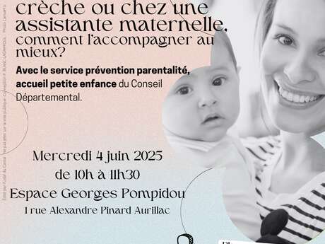 (A)ntre Parents : Mon enfant entre en crèche ou chez une assistante maternelle, comment l'accompagner au mieux ?