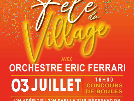 Fête du village - Saint-Privat-Des-Vieux