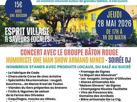 Soirée champêtre et gourmande à Ollioules