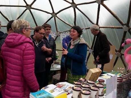 Visite : Spiruline arc-en-ciel