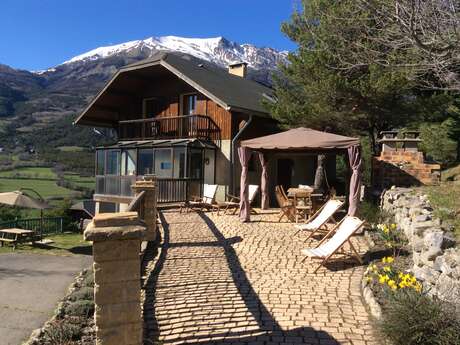 Spacieux chalet proche Le Sauze 12 personnes - Vue panoramique