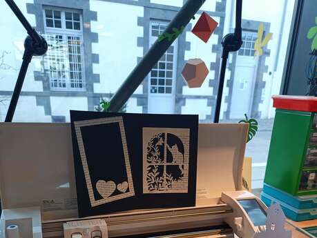 Fabrication Numérique- Atelier créatif avec la découpeuse numérique