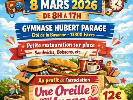 Vide-greniers au profit de l'association "Une oreille pour Lyana"