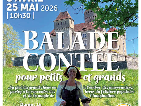 Balade contée dans les jardins