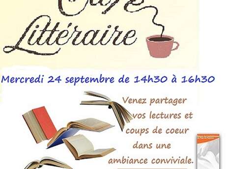 Café littéraire à la médiathèque