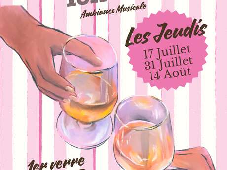 Soirée rosé Aux comptoirs des Alpes