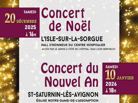 Concert de Noël de l'Ensemble Vocal Robert Grimaud