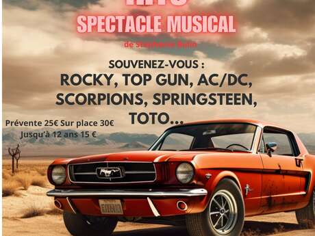 GOLDEN HITS spectacle musical Rock