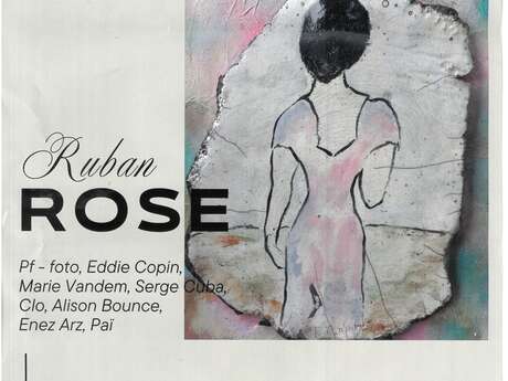 Ruban rose