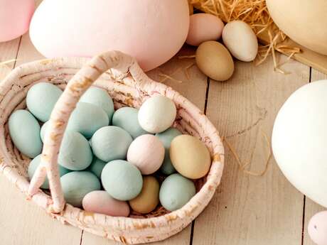 Chasse aux oeufs à la ferme du Haut-Chablais