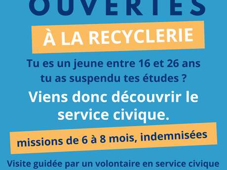 Service Civique à la Recyclerie de Seillans