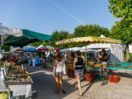 Spaziergang mit dem Kinderwagen in Sainte-Marie-de-Ré