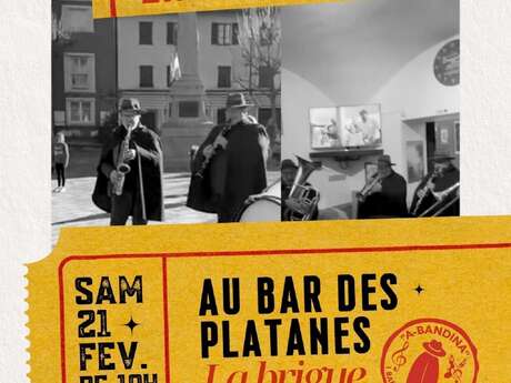 Concert La Bandina, Bar des Platanes