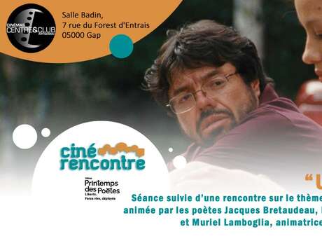 Ciné rencontre : Un poète_ Etre poète en 2026