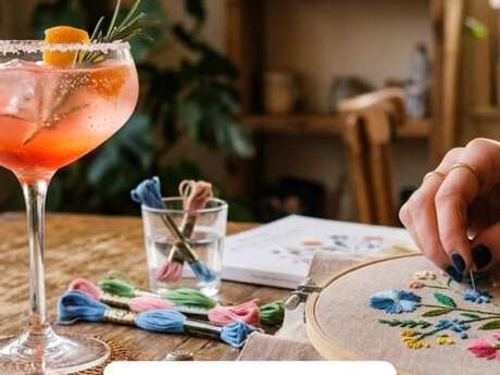 Au Carré d'Art - Apéro Broderie