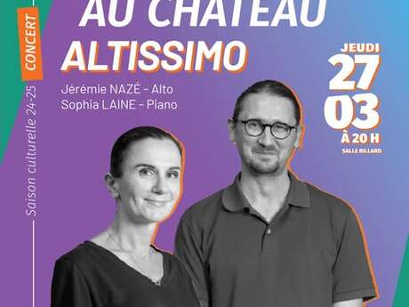 Concierto -Concert au château Altissimo