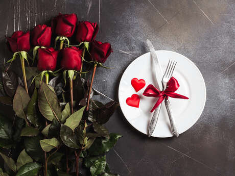 Dîner romantique Saint-Valentin