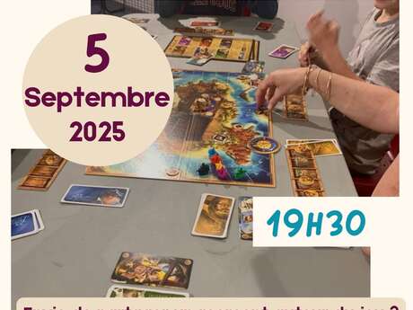 Soirée jeux de société