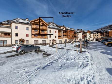 Appartement 8 personnes - Les Balcons du Viso n° 822