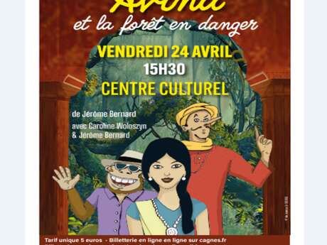 Théâtre jeune public : Avina et la forêt en danger