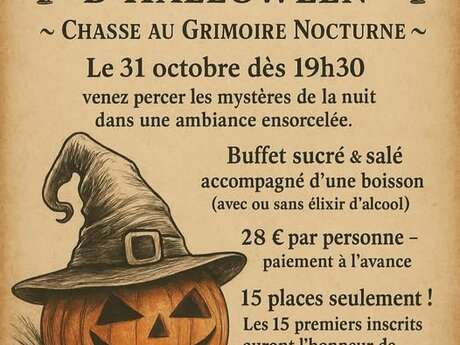 Grande soirée d'Halloween aux Douceurs du Passé à Sutrieu