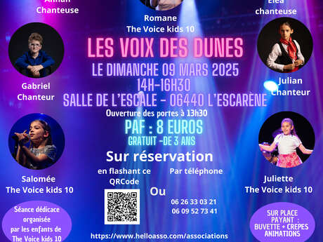 Concert " Les voix des Dunes"