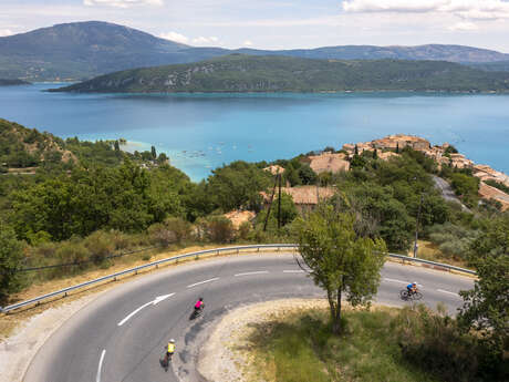 Cyclo n°16 - Le Tour du lac de Sainte-Croix
