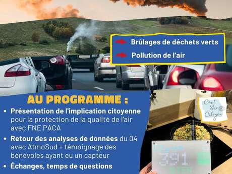 Santé et environnement "Événement sur la qualité de l'air"