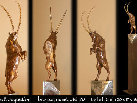 Exposition de Fabrice Dal'Secco - Sculptures en bronze