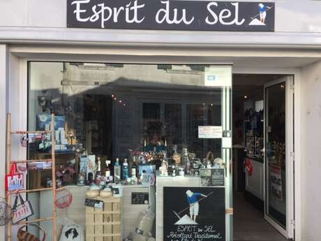 La boutique Esprit du Sel du Bois-Plage