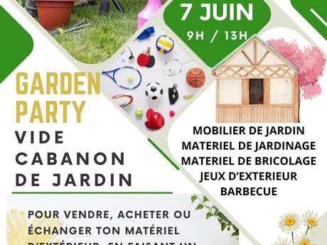 Garden Party: garden shed sale