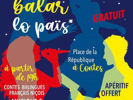 Soirée Cantar, Cuntar et Balar lo païs