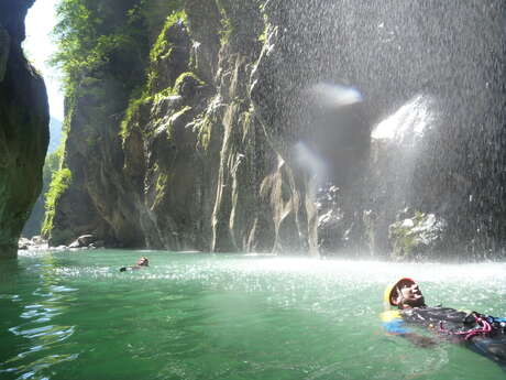 Canyoning en famille ou entre amis