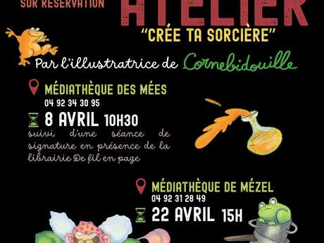 Atelier - Crée ta sorcière