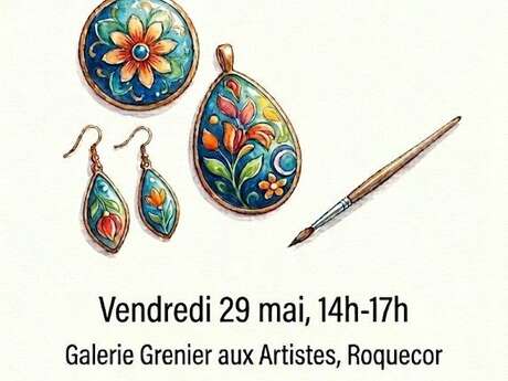 Stage de création de bijoux en émail