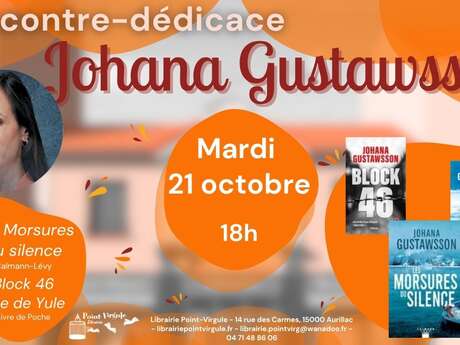 Rencontre-dédicace Johane Gustawson