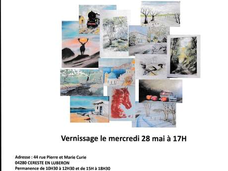 Exposition de peinture - Céreste et ses arts