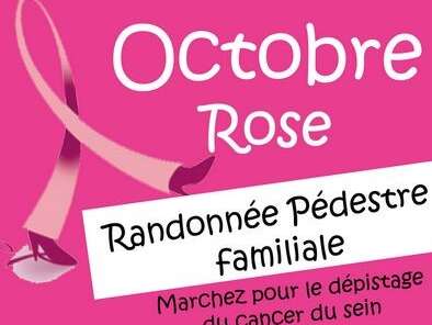 Randonnée - Octobre rose