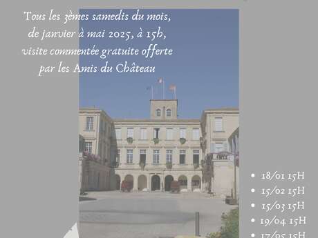 Visite commentée gratuite du Château