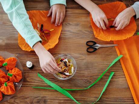 Atelier créatif d'Halloween