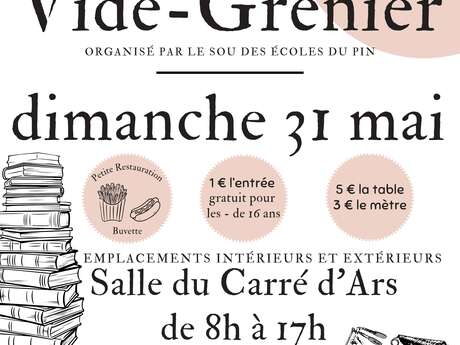 Sou des écoles du Pin : Vide grenier