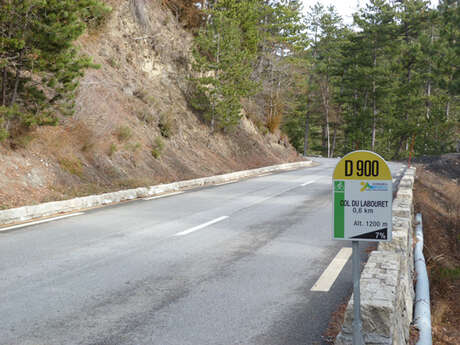 Montée du Col du Labouret par Verdaches