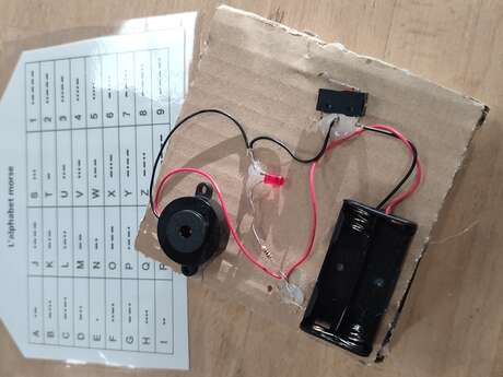 Atelier Altec (9-11 ans) - Messages codés et télégraphe
