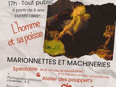 L'homme et sa poisse de la Cie La Petite Vitesse