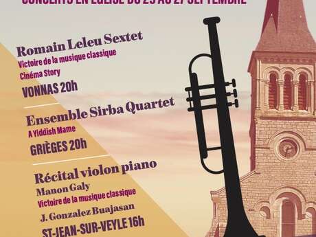 Les Soirées Musicales en Veyle