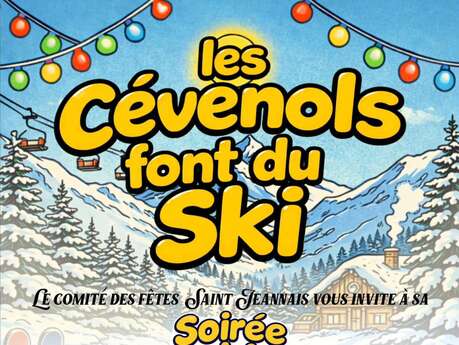 Soirée  - Les Cévenols font du ski